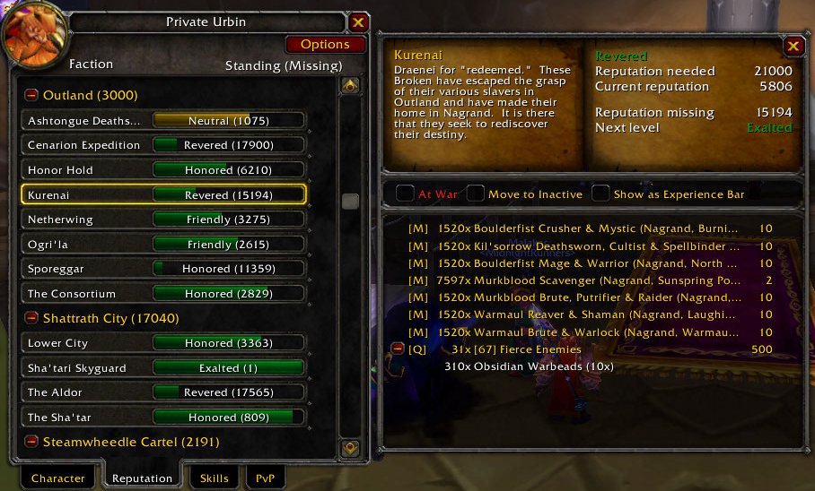 Factionizer Rising Gods AddOns